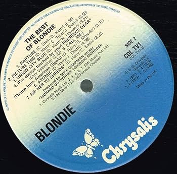 その他 LP Blondie Best Of Blondie WWS90110 CHRYSALIS /00260 BLONDIE /BEST OF /CHRYSALIS WWS90110 Japan OBI INSERT VINYL